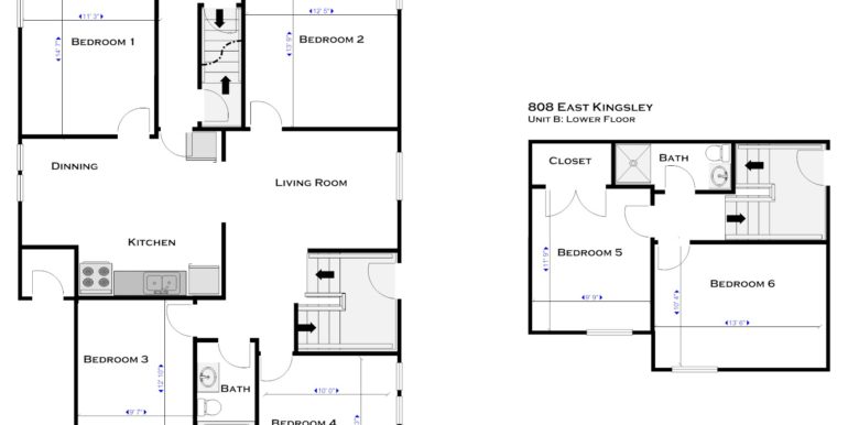 808-B floor plan